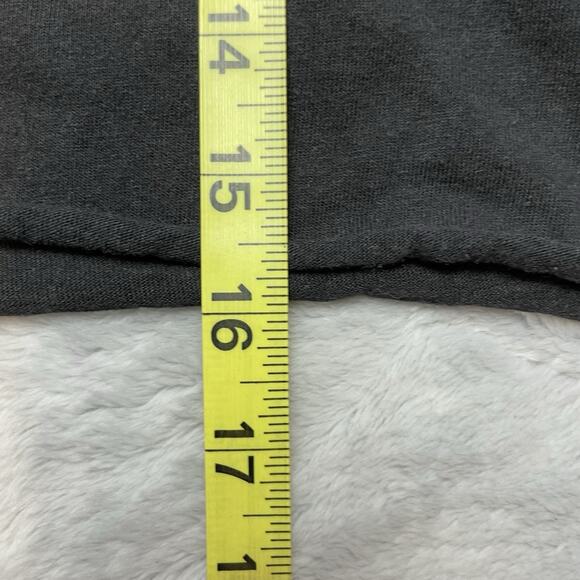 CSUS Sacramento State Hornets Tee T-Shirt Size M Black Cropped Long Sleeve DIY - Picture 6 of 6